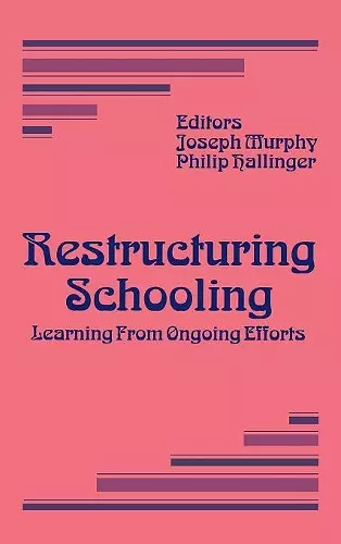 Restructuring Schooling cover