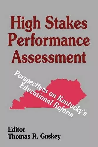 High Stakes Performance Assessment cover