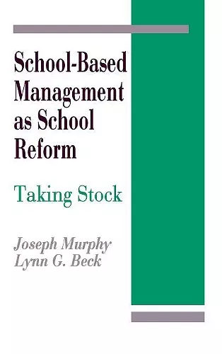 School-Based Management as School Reform cover