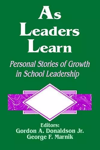 As Leaders Learn cover