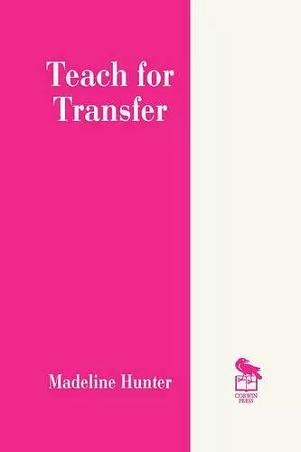 Teach for Transfer cover