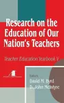 Research on the Education of Our Nation′s Teachers cover