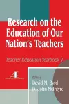 Research on the Education of Our Nation′s Teachers cover