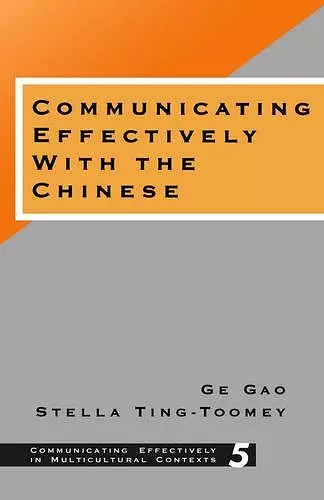 Communicating Effectively with the Chinese cover