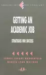 Getting an Academic Job cover