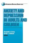 Anxiety and Depression in Adults and Children cover