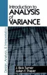 Introduction to Analysis of Variance cover