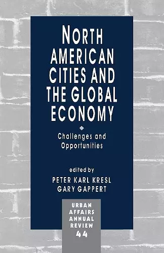 North American Cities and the Global Economy cover