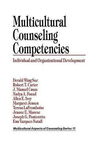 Multicultural Counseling Competencies cover