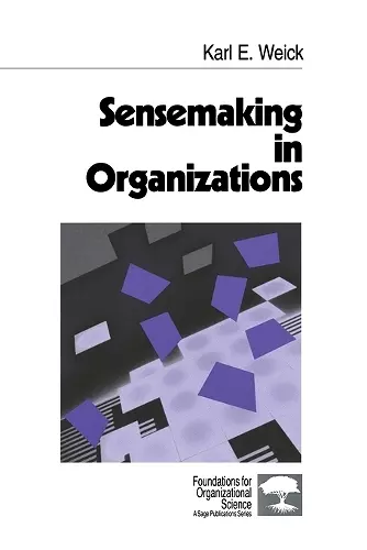 Sensemaking in Organizations cover