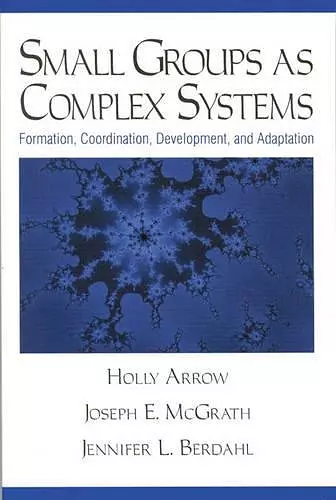 Small Groups as Complex Systems cover