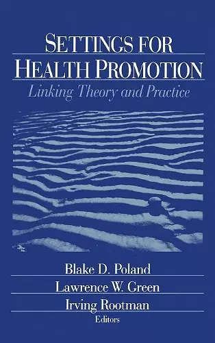 Settings for Health Promotion cover