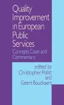 Quality Improvement in European Public Services cover