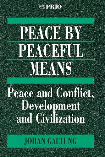 Peace by Peaceful Means cover