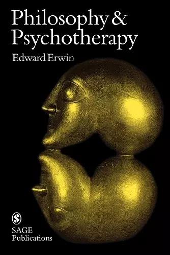 Philosophy and Psychotherapy cover