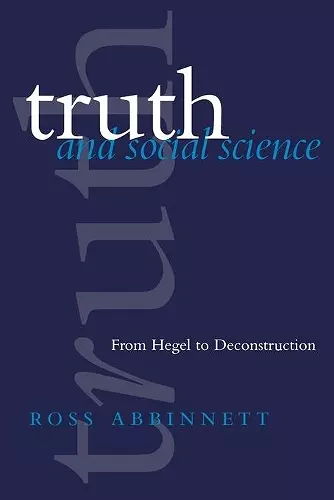 Truth and Social Science cover