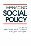 Managing Social Policy cover