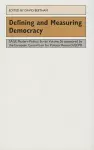 Defining and Measuring Democracy cover