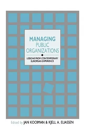 Managing Public Organizations cover