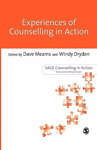 Experiences of Counselling in Action cover