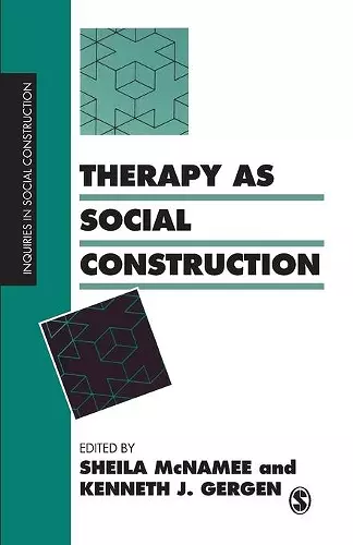 Therapy as Social Construction cover