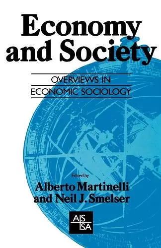 Economy and Society cover