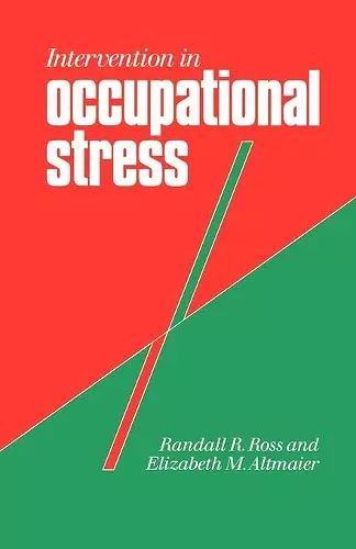 Intervention in Occupational Stress cover