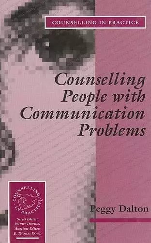 Counselling People with Communication Problems cover