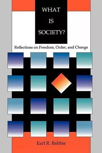 What is Society? cover