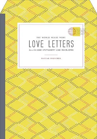 The World Needs More Love Letters All-in-One Stationery and Envelopes cover
