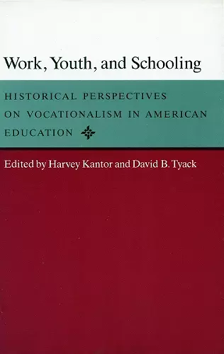 Work, Youth, and Schooling cover