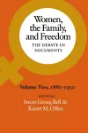 Women, the Family, and Freedom cover