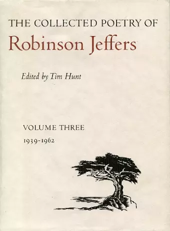 The Collected Poetry of Robinson Jeffers cover