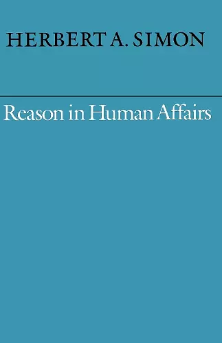 Reason in Human Affairs cover