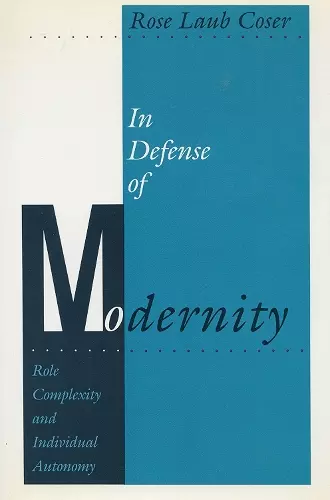 In Defense of Modernity cover