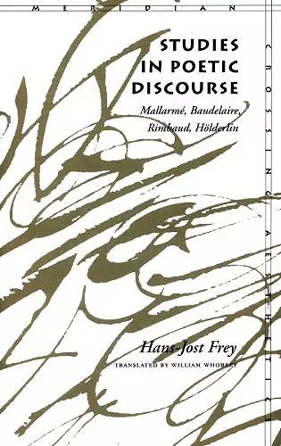 Studies in Poetic Discourse cover