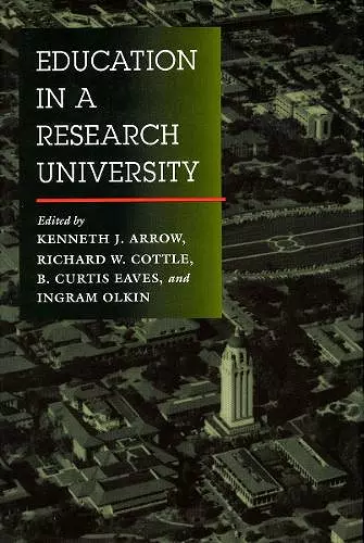 Education in a Research University cover