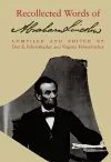 Recollected Words of Abraham Lincoln cover