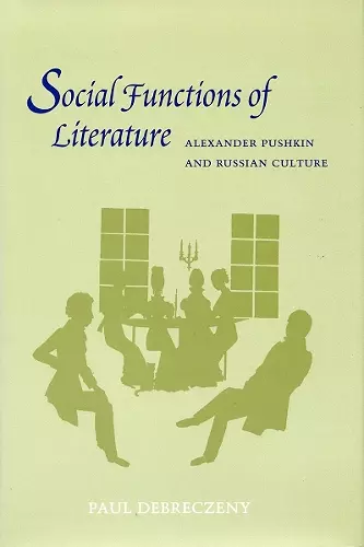 Social Functions of Literature cover