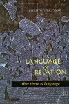 Language and Relation cover