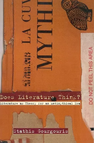 Does Literature Think? cover