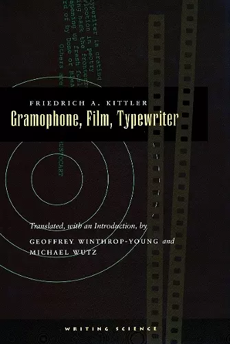 Gramophone, Film, Typewriter cover