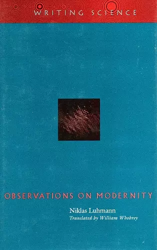 Observations on Modernity cover