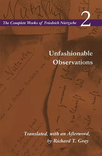 Unfashionable Observations cover