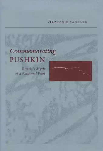 Commemorating Pushkin cover