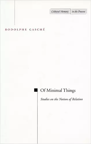 Of Minimal Things cover