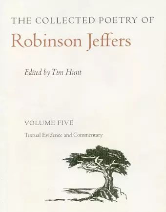 The Collected Poetry of Robinson Jeffers Vol 5 cover