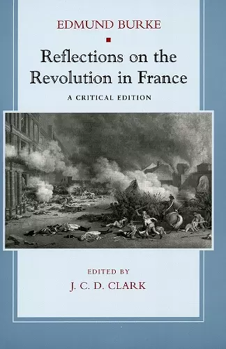 Reflections on the Revolution in France cover