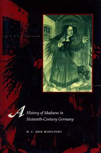 A History of Madness in Sixteenth-Century Germany cover