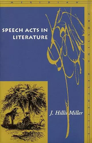 Speech Acts in Literature cover